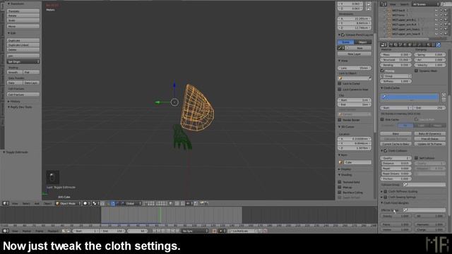 [8min.Tutorial] Easier breast + character physics with collision in Blender. смотреть онлайн