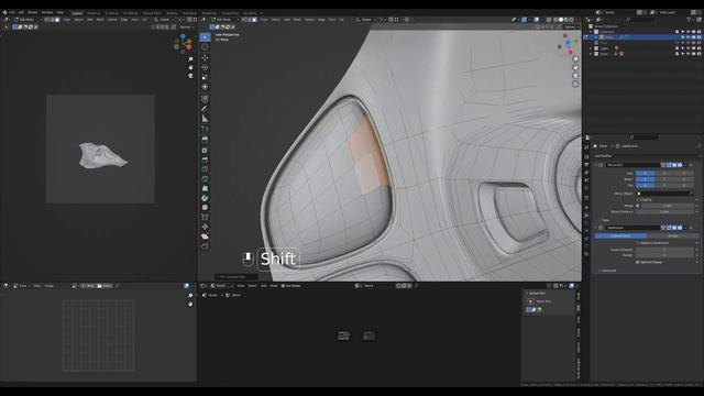 Subdiv hard surface practice in Blender #1 смотреть онлайн