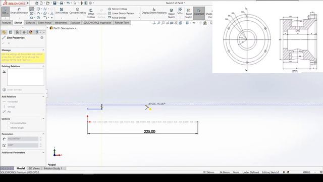 SOLIDWORKS TUTORIAL FOR BEGINNERS-13 смотреть онлайн