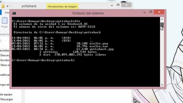 Ocultar un archivo dentro de una imagen ( MS-DOS) || Tutorial смотреть онлайн