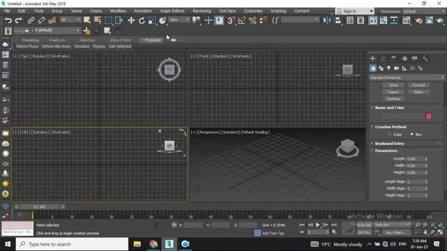 3Ds Max New Video Tutorial Basic to Advanced Level full #3dmodeling learning 3ds max in hindi смотреть онлайн