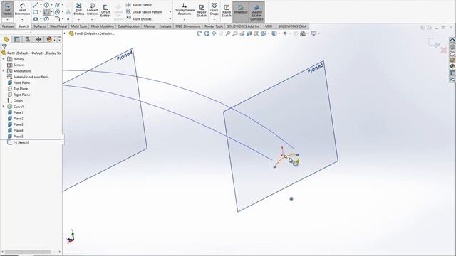 Advanced Surface Modeling - SolidWorks Tutorial смотреть онлайн