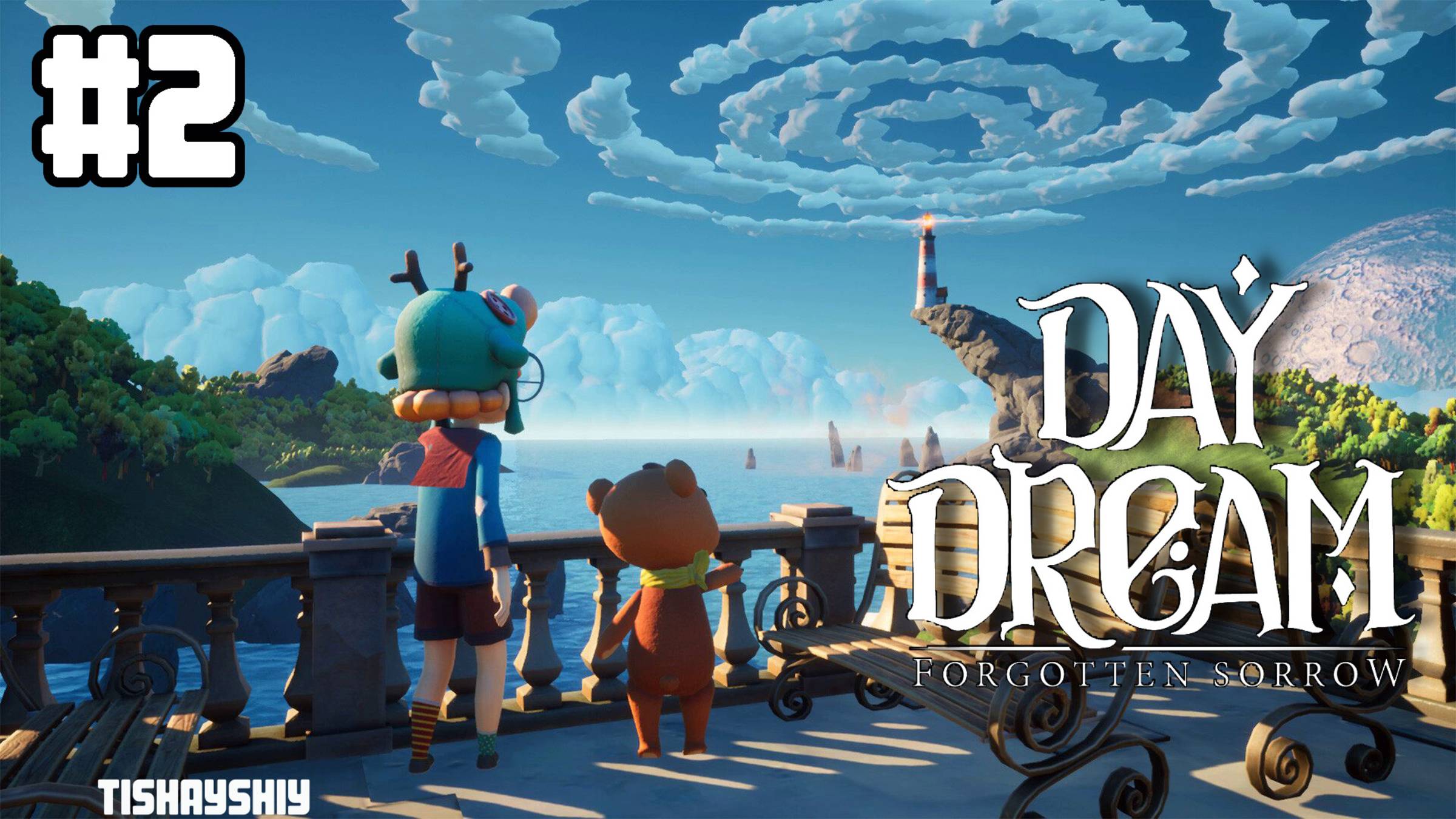 Daydream Forgotten Sorrow прохождение #2 Обзорная площадка и ожившие доспехи смотреть онлайн