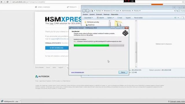 HSMWorks Sk/Cz - HSMXpress Download/Instal смотреть онлайн