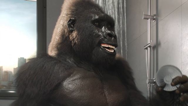 Gorilla Scene in Bathroom | 3dsmax | Corona Render смотреть онлайн