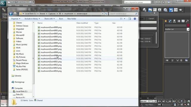3DS Max - Rendering a Sequence смотреть онлайн