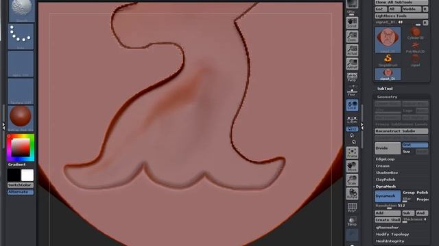 ZBrush Jewellery Tutorial - Detailing a Signet Ring - Part 4 смотреть онлайн