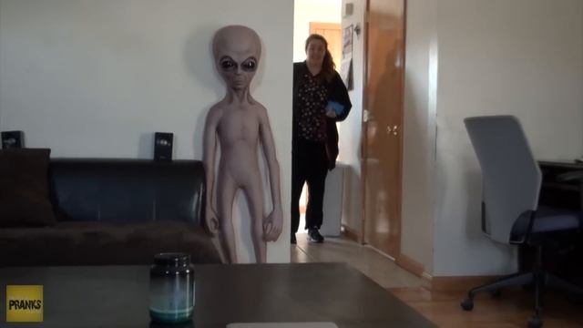 Alien Baby Scare Hidden Camera Practical Joke смотреть онлайн