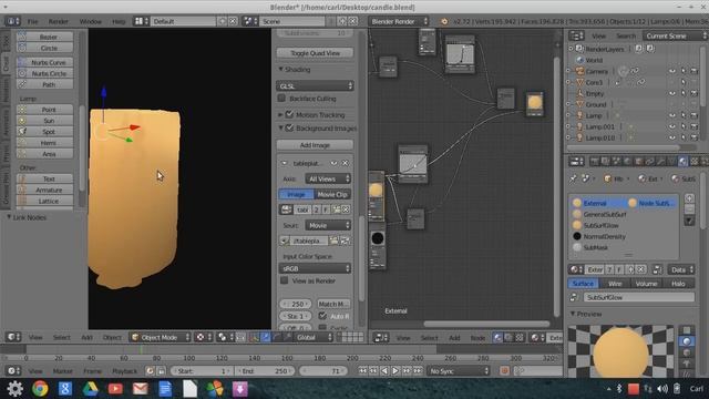 Blender 2.7* OpenGL Sub Surface Scattering Application (Tutorial) смотреть онлайн