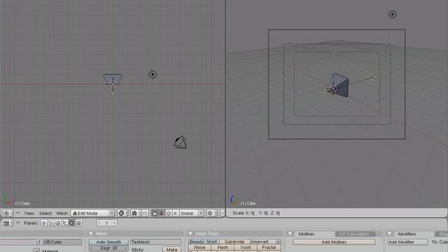 Blender 3D - Splitting and Joining Objects смотреть онлайн