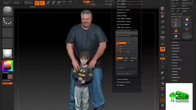 Zbrush 3d export смотреть онлайн