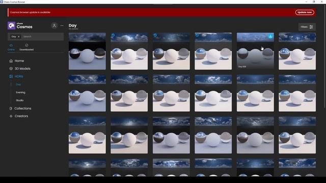 V-Ray clase 16 - Chaos Cosmos HDRIs смотреть онлайн