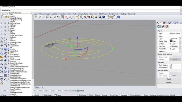 Gym pendant on rhinoceros 5. Part II. смотреть онлайн