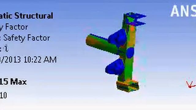 Upright safety factor Ansys fatigue analysis смотреть онлайн