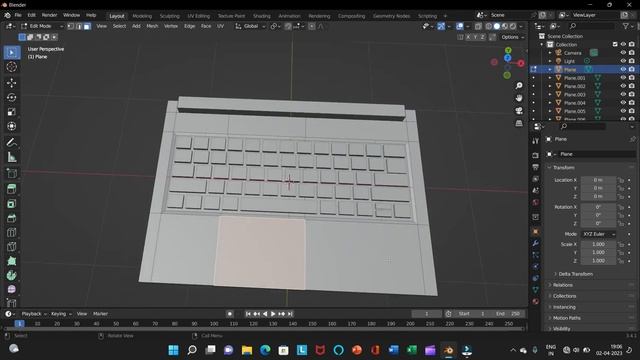 Lowpoly laptop tutorial for Beginners | Blender смотреть онлайн