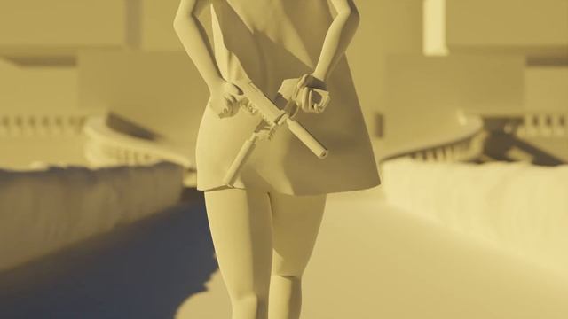 Blender Dynamic Dress (Clay Render) смотреть онлайн