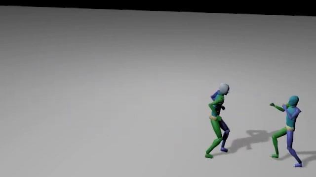 3ds Max Biped Animation practice 1(simple fight) смотреть онлайн
