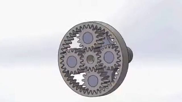 Planetary Gear Animation 1 | SOLIDWORKS MBD смотреть онлайн