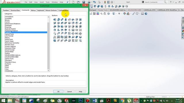 how to reset command manager in solidworks смотреть онлайн