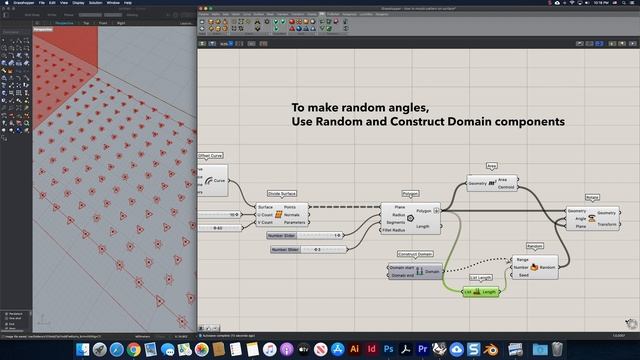 How to morph patterns on surfaces in Rhino Grasshopper смотреть онлайн