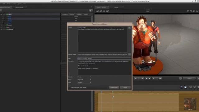 SFM - Converting XNA Models For Use In SFM Pt15 - Uploading Your Model To The SFM Workshop