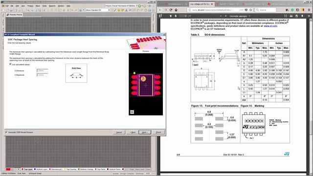 Altium Designer #19 (IPC Compilant Footprint Wizard) (Türkçe) смотреть онлайн