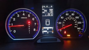 Honda cr-v 3 2.4 расход топлива по бортовому компьютеру