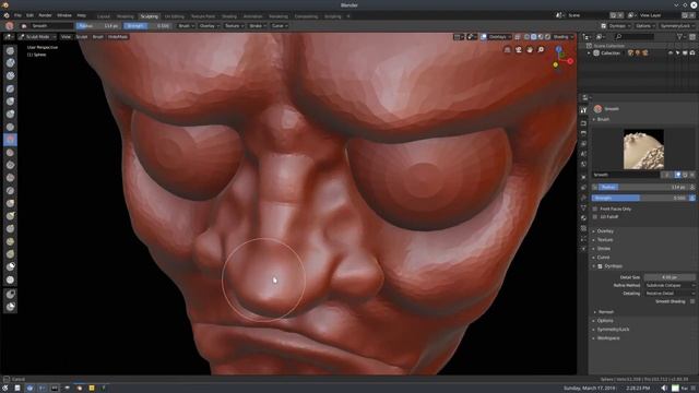 More Sculpting Tips in Blender 2.8 смотреть онлайн