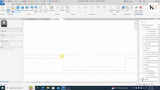 Revit 2024 - Why Model-in-place can't join with wall foundation? смотреть онлайн