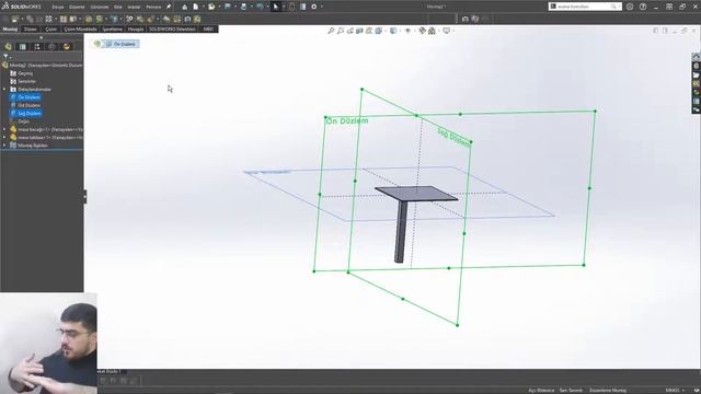 Solidworks eğitimi ders - 24 (3d çizime giriş) смотреть онлайн