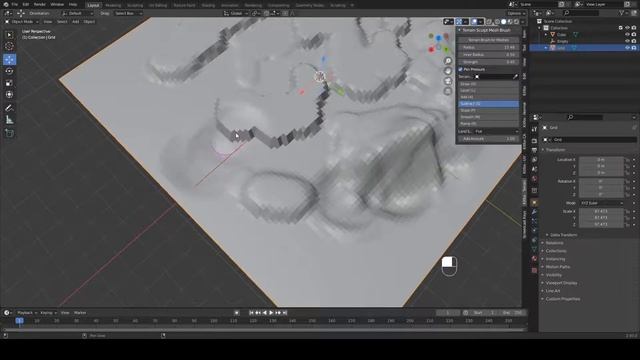 Terrain Sculpting Tool For Blender смотреть онлайн