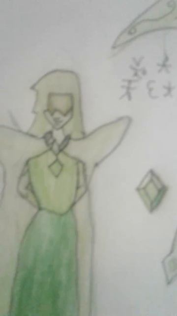 Concurso los reto a dibujar a una gema con su perla pero en papel смотреть онлайн