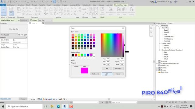 Color Tag on Revit All Version смотреть онлайн
