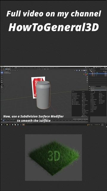 I Made a Can of Coke in 1 Minute | Blender 2.9 смотреть онлайн