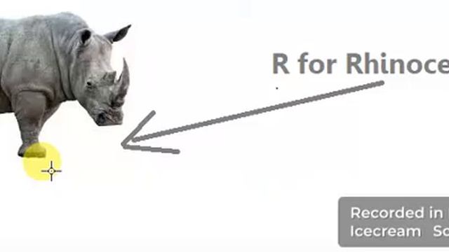 R for Rhinoceros | Learn ABC | Alphabets смотреть онлайн