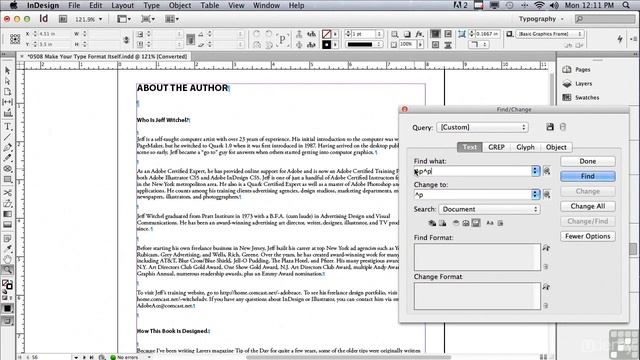 Indesign CS6 0508 Make The Type In Your Layout Format Itself смотреть онлайн