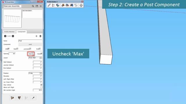 14 Create a Staircase Assembly Profile Builder 2 for SketchUp смотреть онлайн