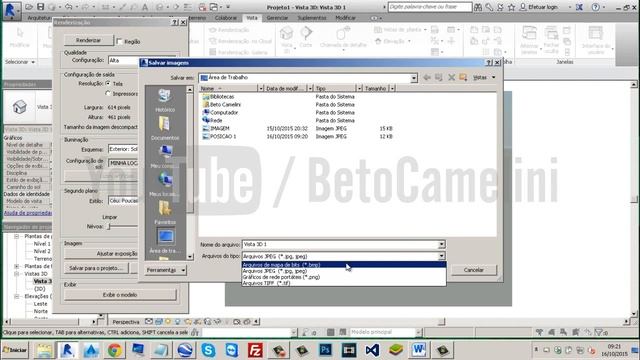 Revit #101 | Gravando uma imagem da renderização num arquivo separado JPG, PNG, BMP ou TIFF смотреть онлайн