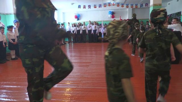 В селе Азей прошло большое патриотическое мероприятие смотреть онлайн