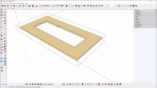 SketchUp Project 1 - Coffee Table смотреть онлайн