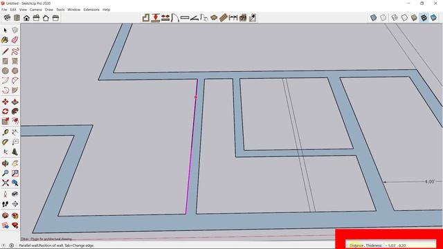 Most Powerful Plugin DIBAC Part1|| How to Use Dibac in SketchUp|| FLOOR PLAN TO 3D IN ONE CLICK||#2 смотреть онлайн