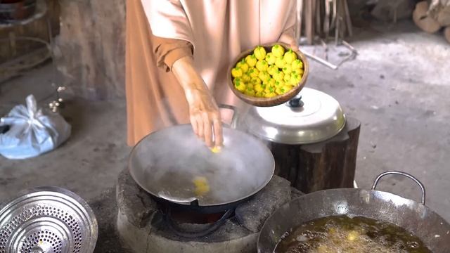 Masak Ikan Bawal Jumbo Dan Metik Buah Labu | Kolak Labu Kacang Ijo, Bawal Asam Manis, Gabus Labu