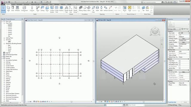 Step06_TU GRAZ_Autodesk Revit Architecture tutorial смотреть онлайн