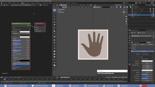 4 ways to use decals/stickers in Blender [2.93] (+ free decal pack) смотреть онлайн