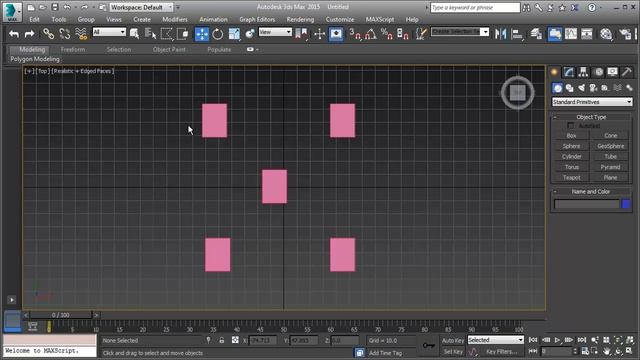 3ds Max How To Select And Deselect Object смотреть онлайн