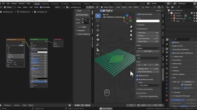 Part 2 -- Exporting Wave Animations from MATLAB and Importing Into Blender смотреть онлайн