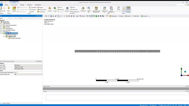 TUTORIAL ANSYS 012. VIGA (BEAM) carga puntual смотреть онлайн