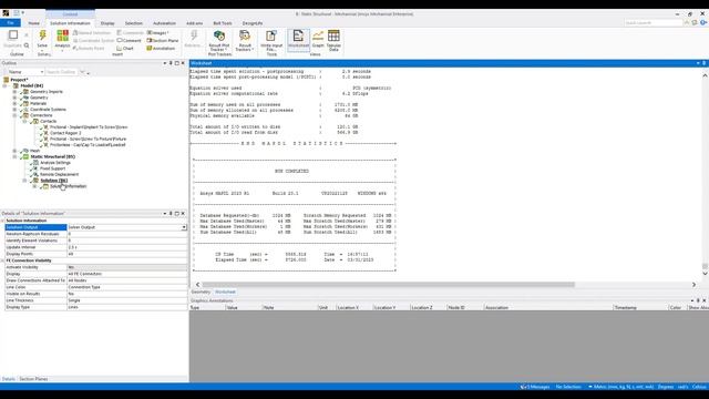 Medical implant fatigue simulation using Ansys Mechanical смотреть онлайн