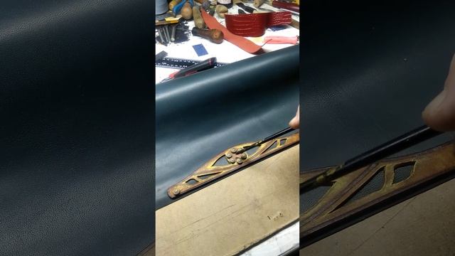 Браслет из кожи.Дизайнер Беспамятных.А.В.Сьемка Shabalin Design. смотреть онлайн