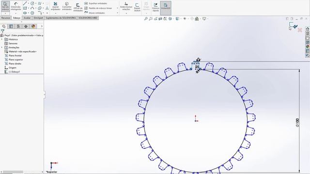 Solidworks #27 - Desenhando uma Engrenagem смотреть онлайн